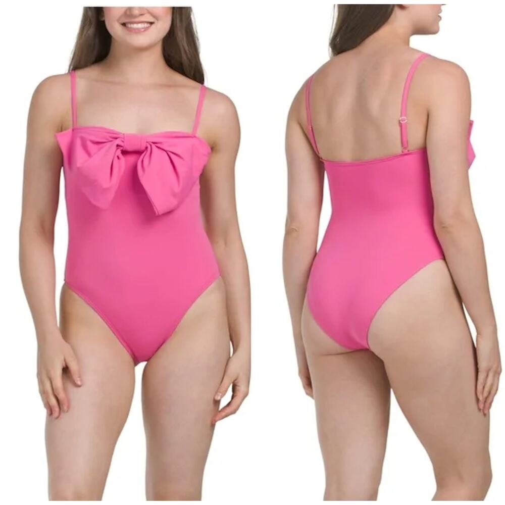 HUTCH NWT Dita One-piece Big Bow Swimsuit S Fandango Pink Fairycore Twee Resort
